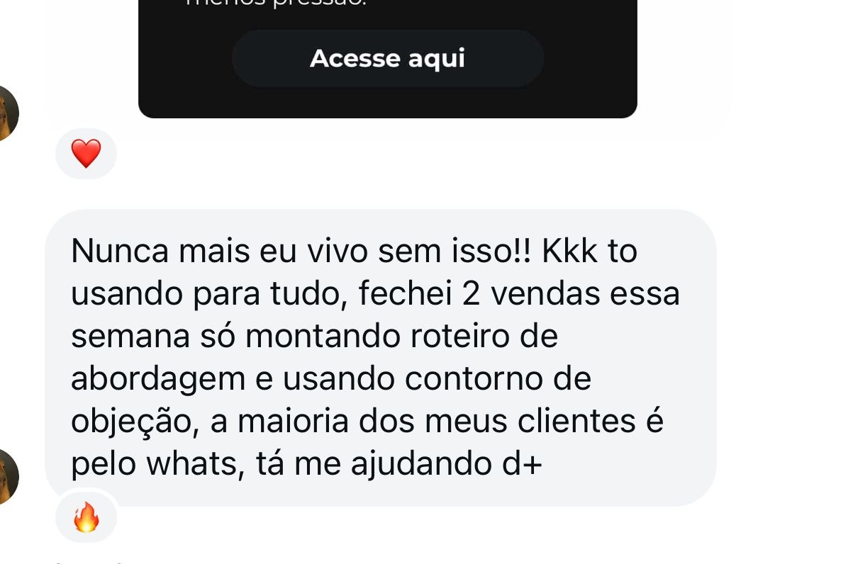 2 vendas na semana