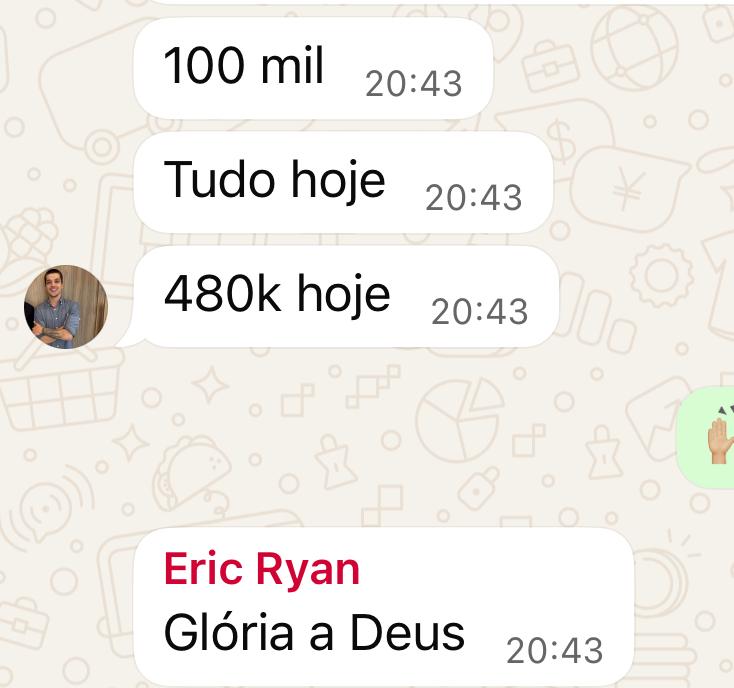 Eric Ryan 100k e 480k no mesmo dia
