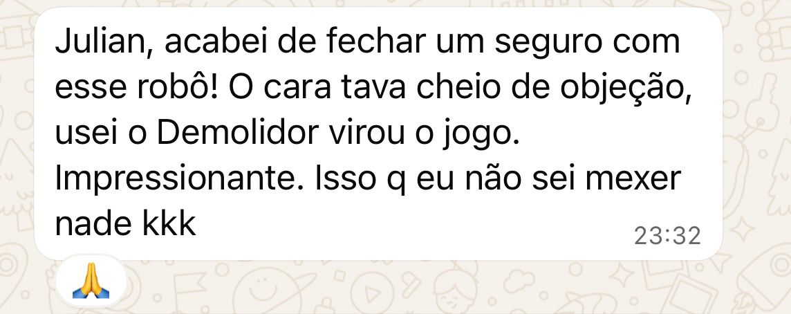 Fechou seguro com Demolidor