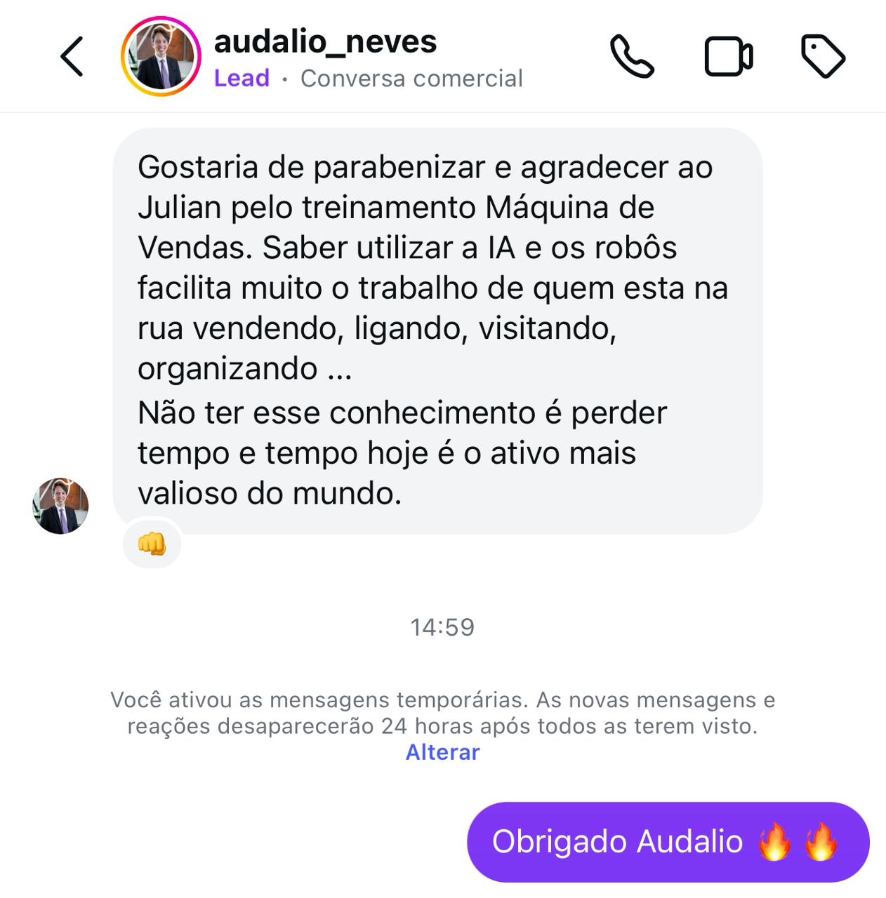 Audalio consultor de rua