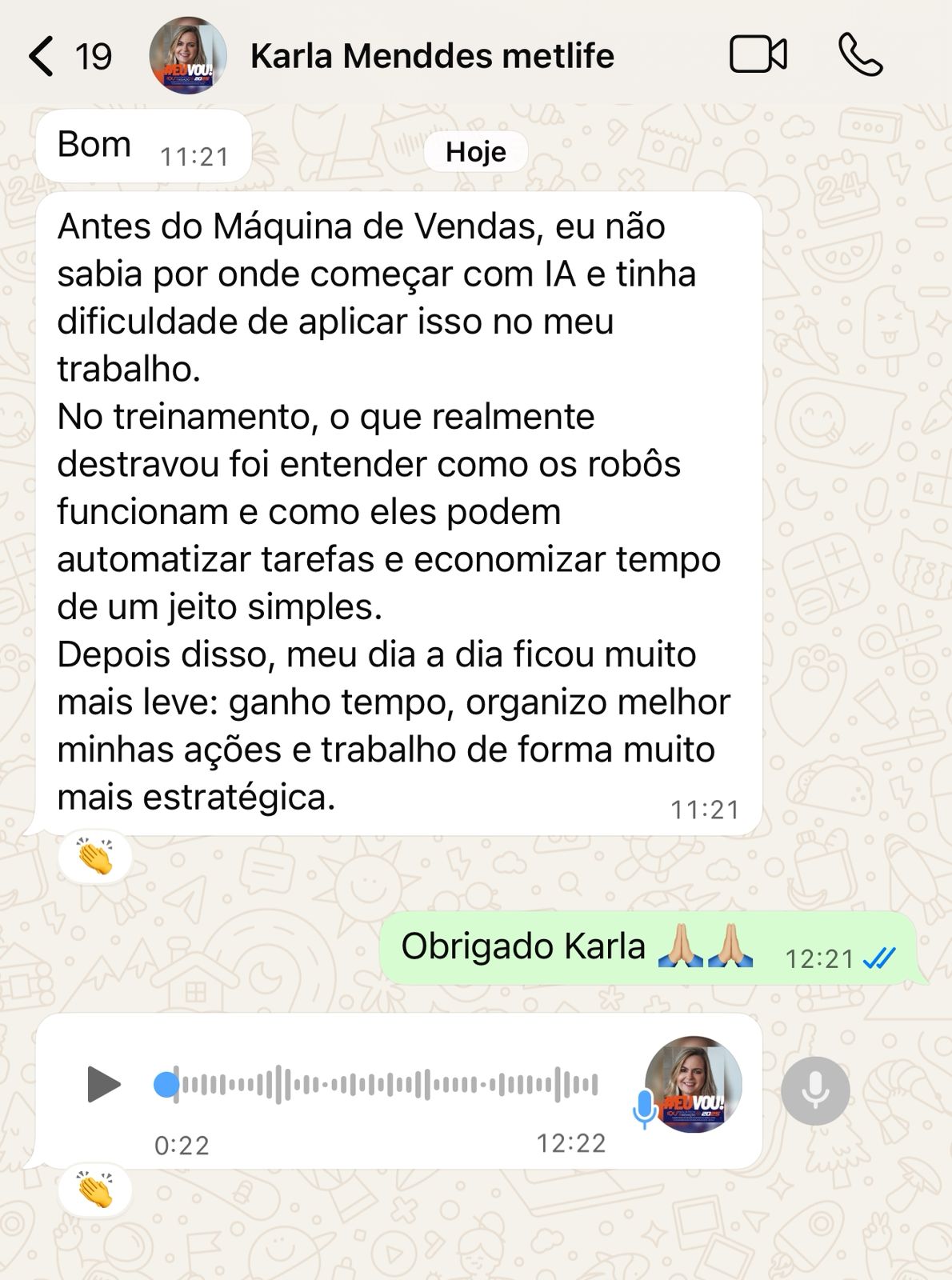 Karla destravou robôs