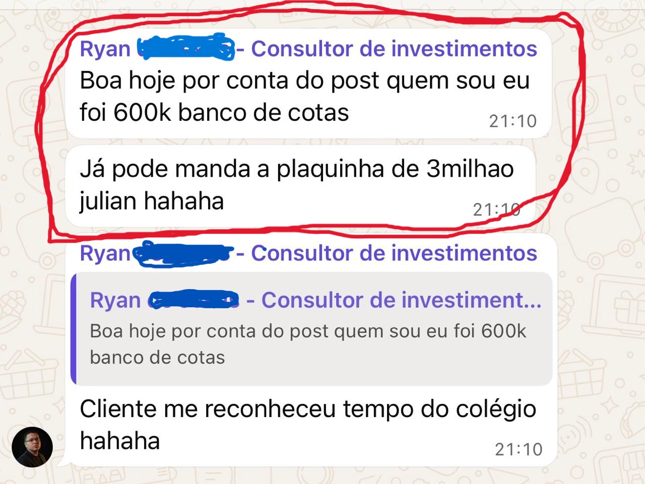 Ryan, 600k com um post no Instagram
